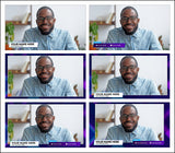 Single camera overlays for StreamYard